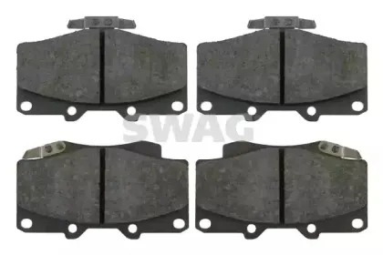 Комплект тормозных колодок, дисковый тормоз SWAG купить